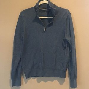 NWOT Banana Republic Cotton Cashmere Sweater blue